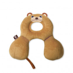 Reposacabezas Infantil Ben Bat Amigos de Viaje Oso marrón
