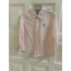 Camisa rosa benetton 3 años