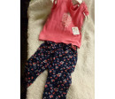 Conjunto pantalon y camiseta talla 12 meses. Segunda mano