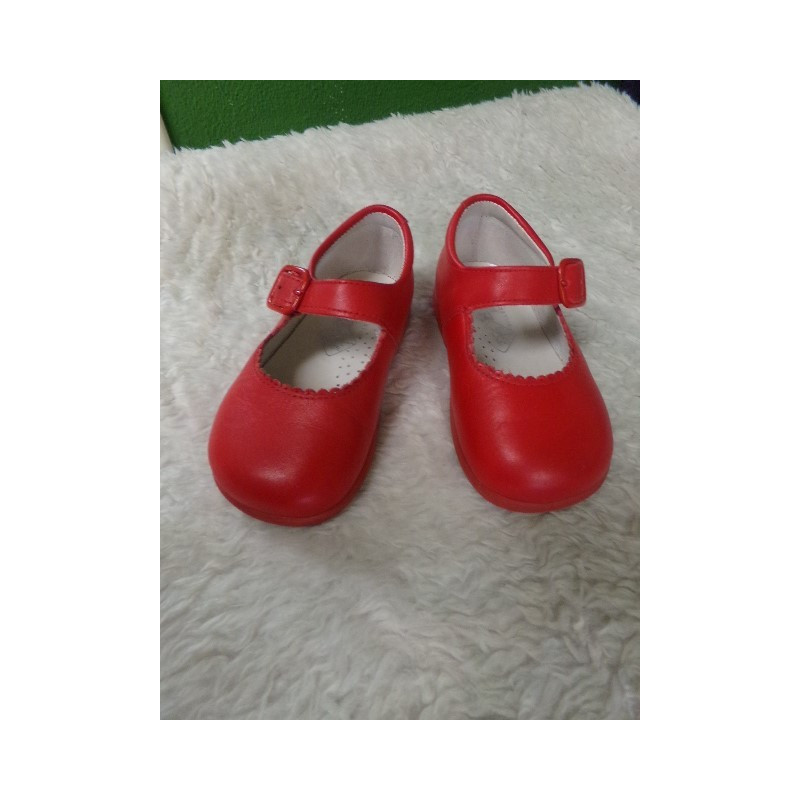 Zapato rojo talla 21