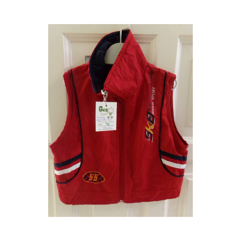 Chaleco forrado talla 2 años. Segunda mano