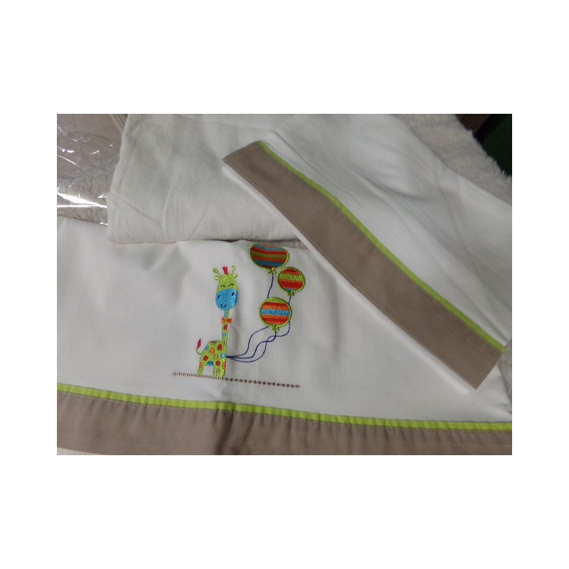 Triptico de sábanas para cuna