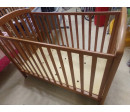 Cuna de madera con cajonera. Prenatal. Segunda mano