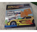 Cuaderno de plantilla de coches. A estrenar