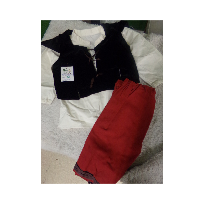 Disfraz tabernero 1-2 años