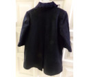 Abrigo paño marino talla 1-2 años. Segunda mano