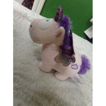 Peluche unicornio 12 cm. Segunda mano