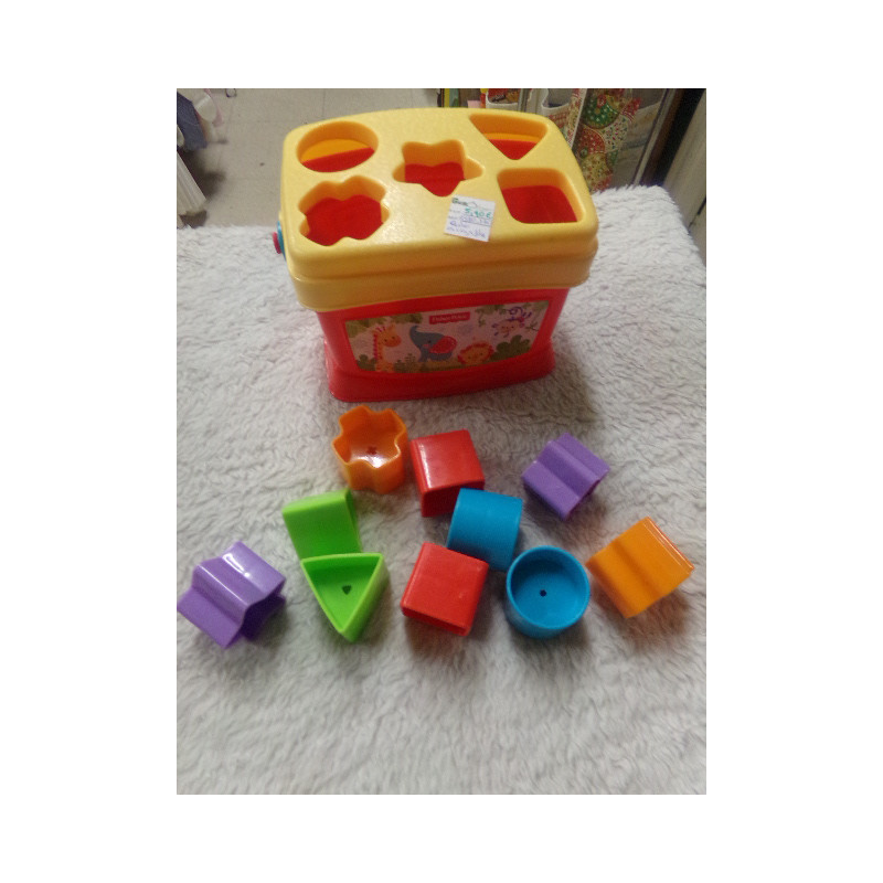 cubo encajables. Fisher Price. Segunda mano
