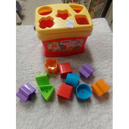 cubo encajables. Fisher Price. Segunda mano