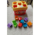 cubo encajables. Fisher Price. Segunda mano