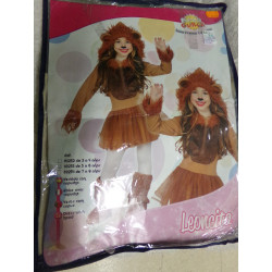 Disfraz leocita talla 5-8 años. Segunda mano