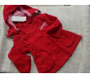 Parka de verano roja talla 12 meses. A estrenar