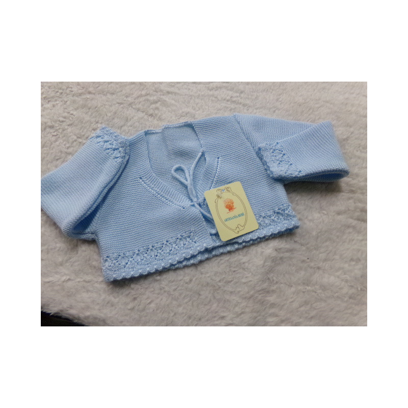 Chaqueta celeste 2-3 años