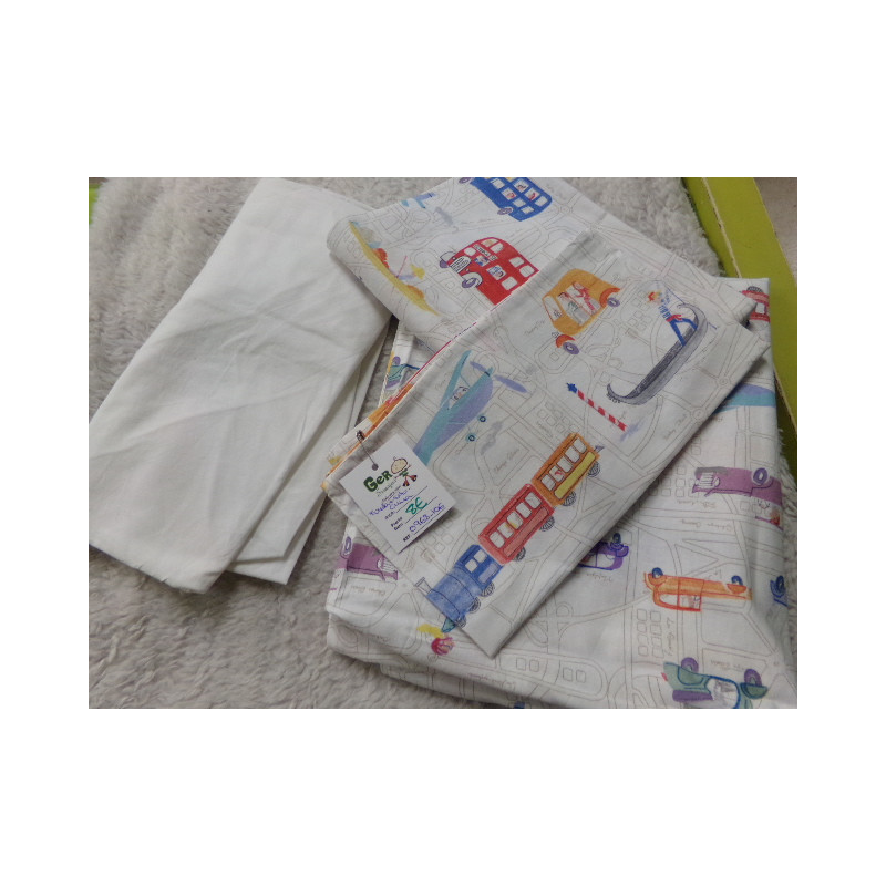 Funda y sábanas de cuna. Segunda mano