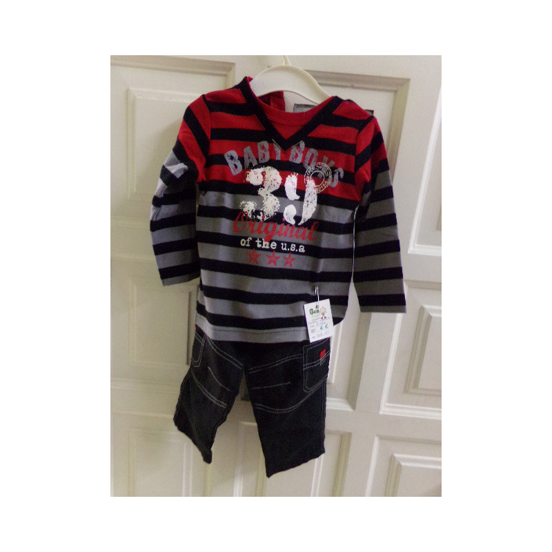 Pantalón con camiseta talla 2 años. Segunda mano