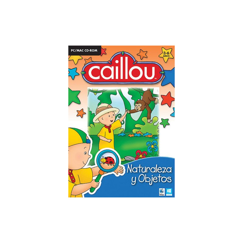 CAILLOU NATURALEZA Y OBJETOS juego PC CAILLOU NATURALEZA Y OBJETOS juego PC