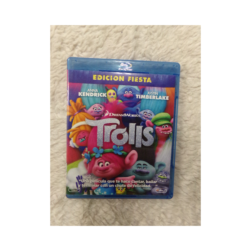 Trolls (2 Blu-Ray) . Segunda mano