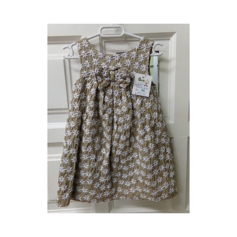 Vestido flores 24-36 meses