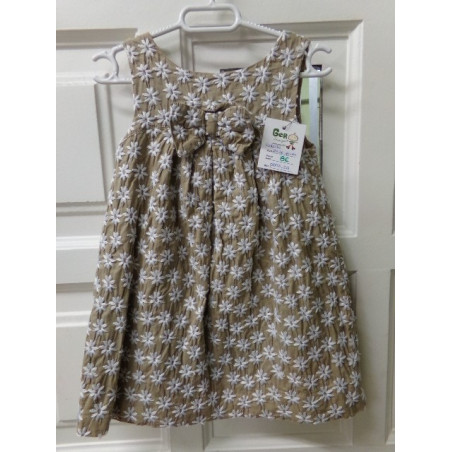 Vestido flores 24-36 meses