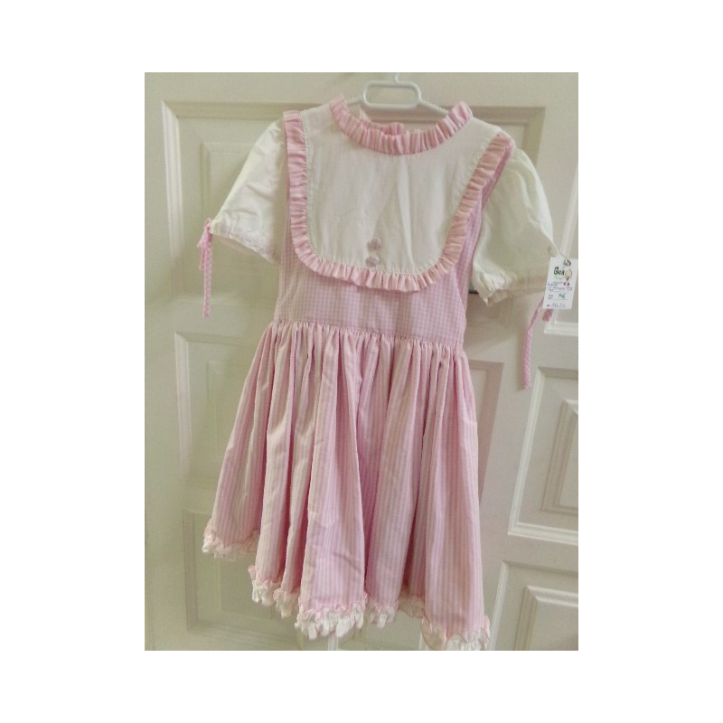 Vestido la amapola vichy 8 años