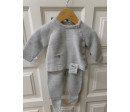 Conjunto gris talla 6 meses. Segunda mano