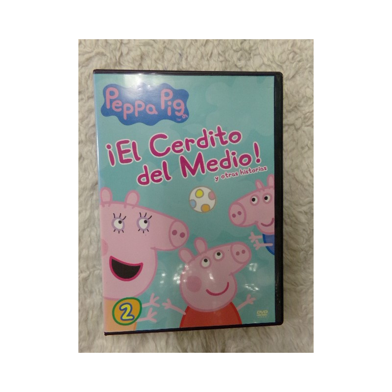 DVD Peppa Pig El cerdito del medio