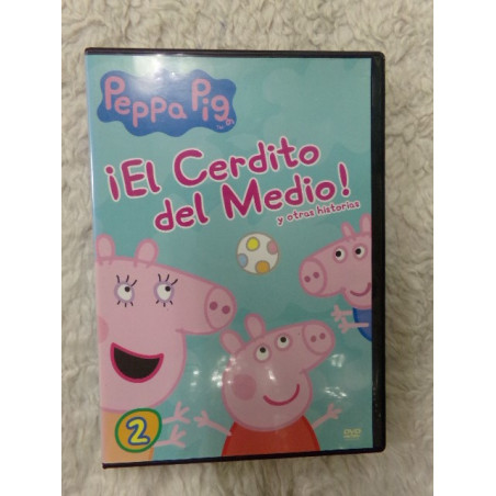 DVD Peppa Pig El cerdito del medio