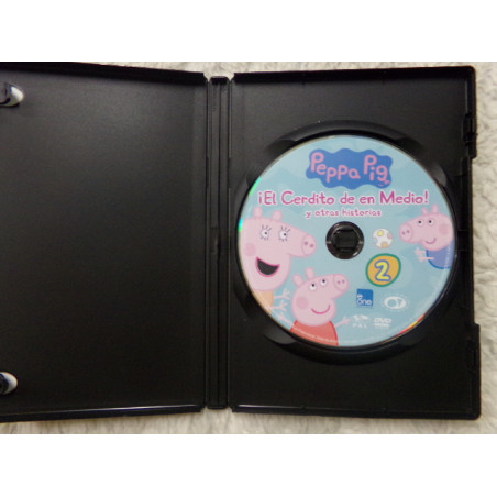 DVD Peppa Pig El cerdito del medio