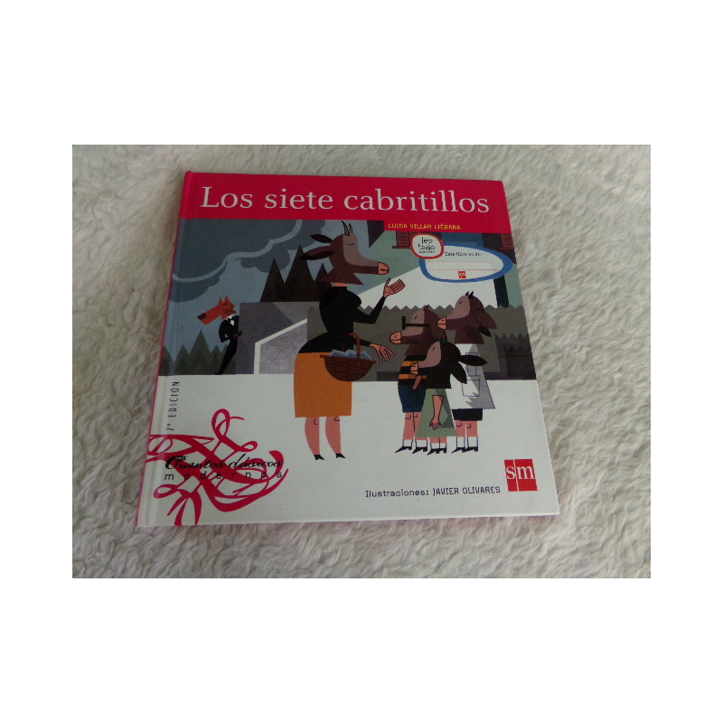 Libro Los 7 cabritillos. Segunda mano