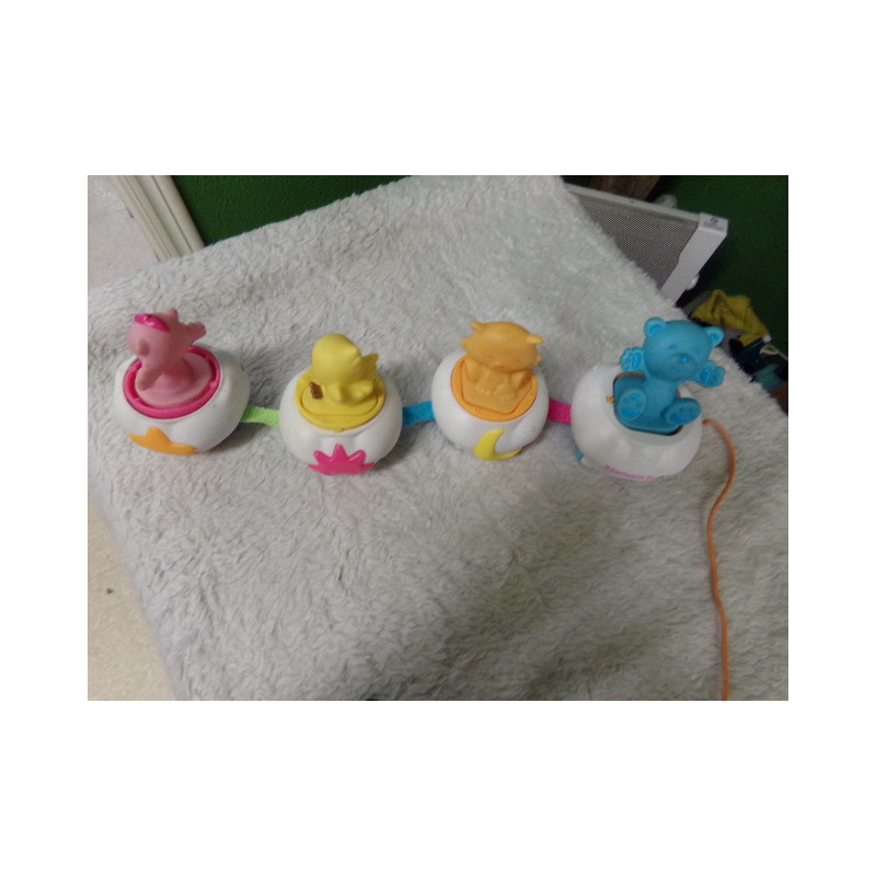 Tren animalitos de arrastre. Segunda mano