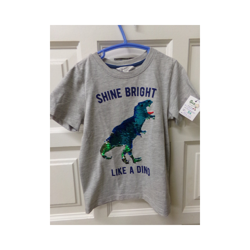 Camiseta dinosaurio talla 4-6 años. Segunda mano