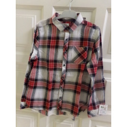 Camisa de cuadros Orchestra talla 8 años. Segunda mano
