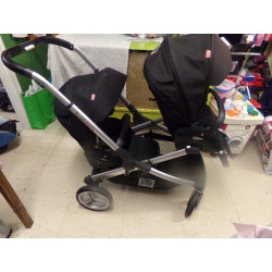 Red Castle Evolutwin - Sillita y maxicosis, color marrón segunda mano