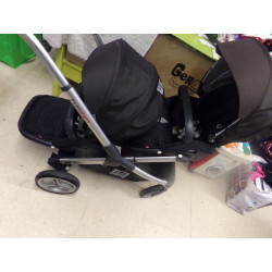 Red Castle Evolutwin - Sillita y maxicosis, color marrón segunda mano