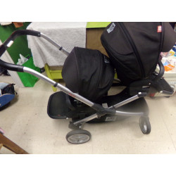 Red Castle Evolutwin - Sillita y maxicosis, color marrón segunda mano