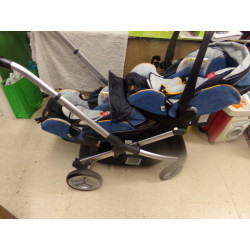 Red Castle Evolutwin - Sillita y maxicosis, color marrón segunda mano