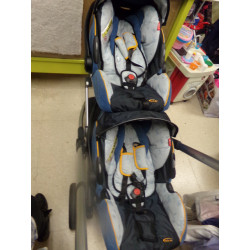 Red Castle Evolutwin - Sillita y maxicosis, color marrón segunda mano