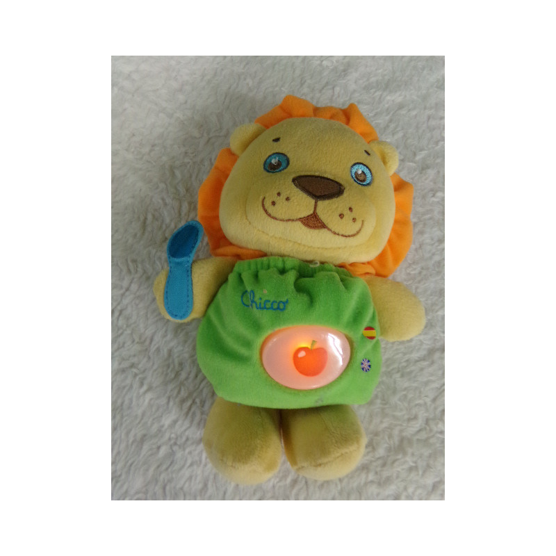 Muñeco león Chicco. Segunda mano