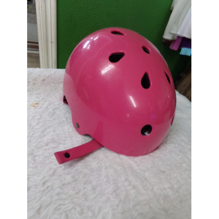 Casco rosa Decathlon. Segunda mano