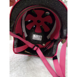 Casco rosa Decathlon. Segunda mano