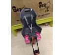 PORTABEBE POLISPORT GRIS OSCURO/ROSA (BICICLETA) SEGUNDA MANO