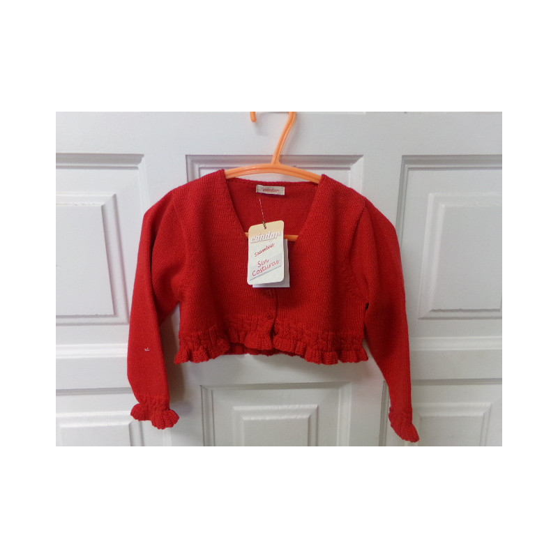 Chaqueta roja condor talla 3 años. A estrenarños.