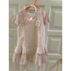 Vestido con diadema. Talla 6 años. Segunda mano