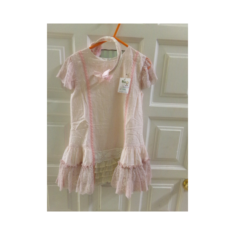 Vestido con diadema. Talla 6 años. Segunda mano