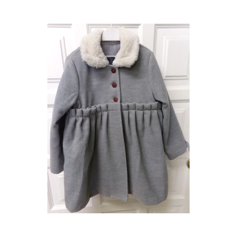 Abrigo paño 7-8 años