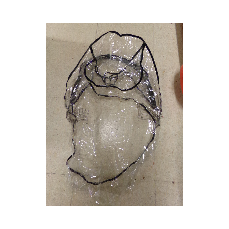 Plástico de lluvia capazo. Segunda mano