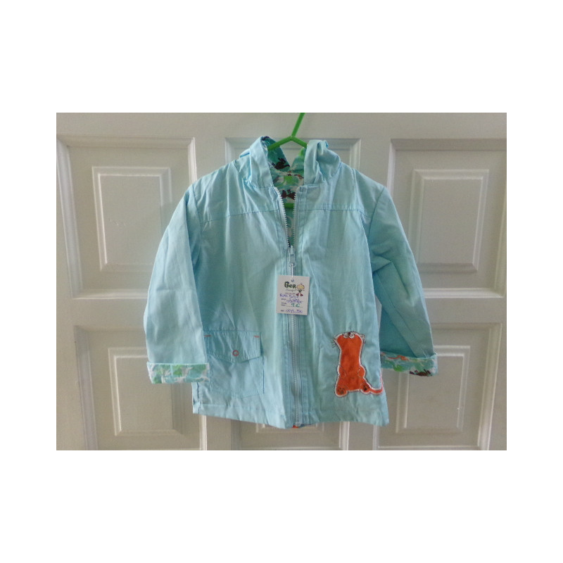 Parka Miobic. Talla 2 años. Reversible. Segunda mano