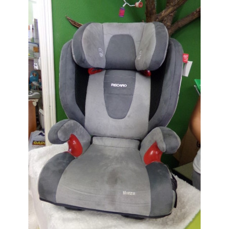 Recaro Monza Nova 2 - Silla de coche para bebe, grupo 2/3 isofix, color Gris segunda mano