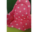 Dombi protector para trona en color coral con estrellas segunda mano