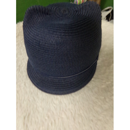 Gorrito azul orejas. 48 cm. Segunda mano